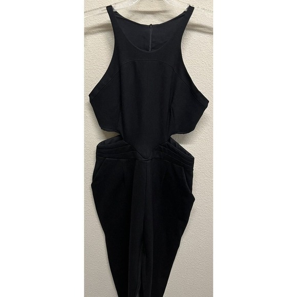 Hunter Bell NY Katie black cut out jumpsuit Size 10 in Black - Picture 2 of 13